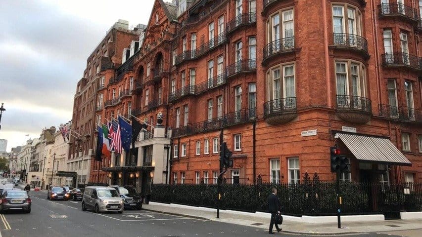 La sede dell'ambasciata