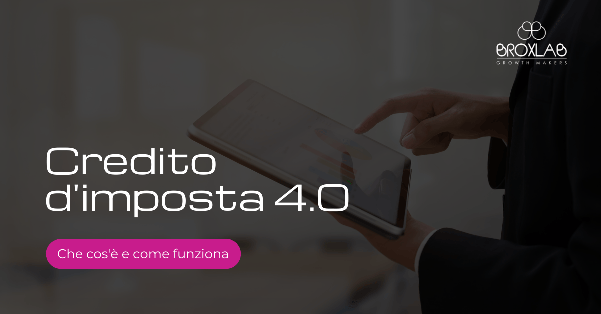 Credito di imposta 4.0
