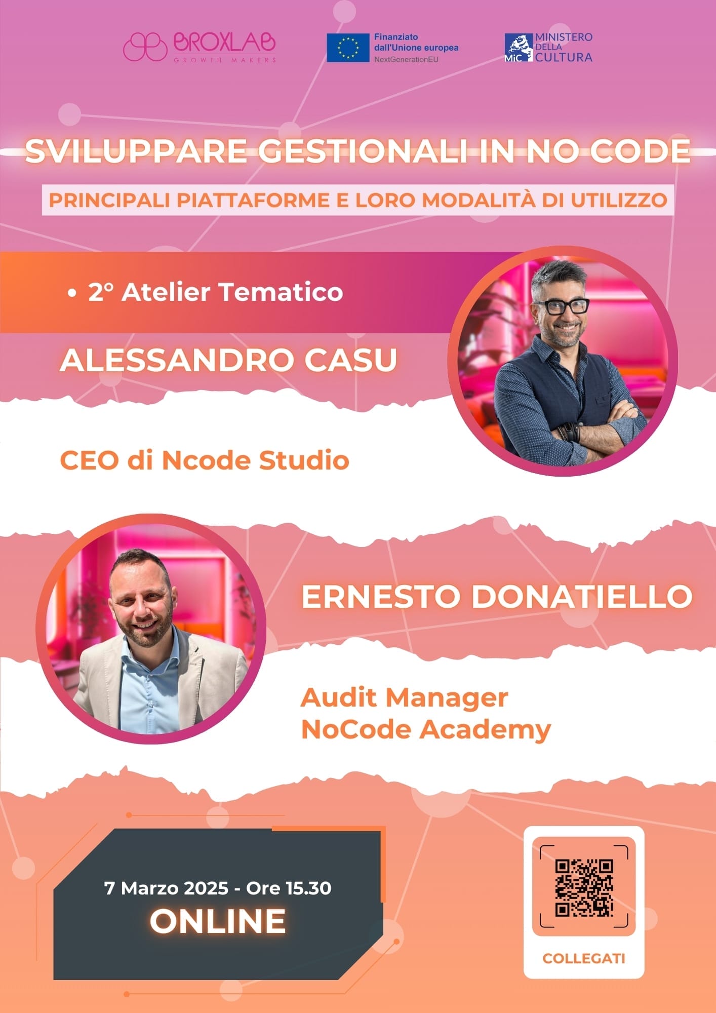 2° Atelier Tematico NoCode Academy