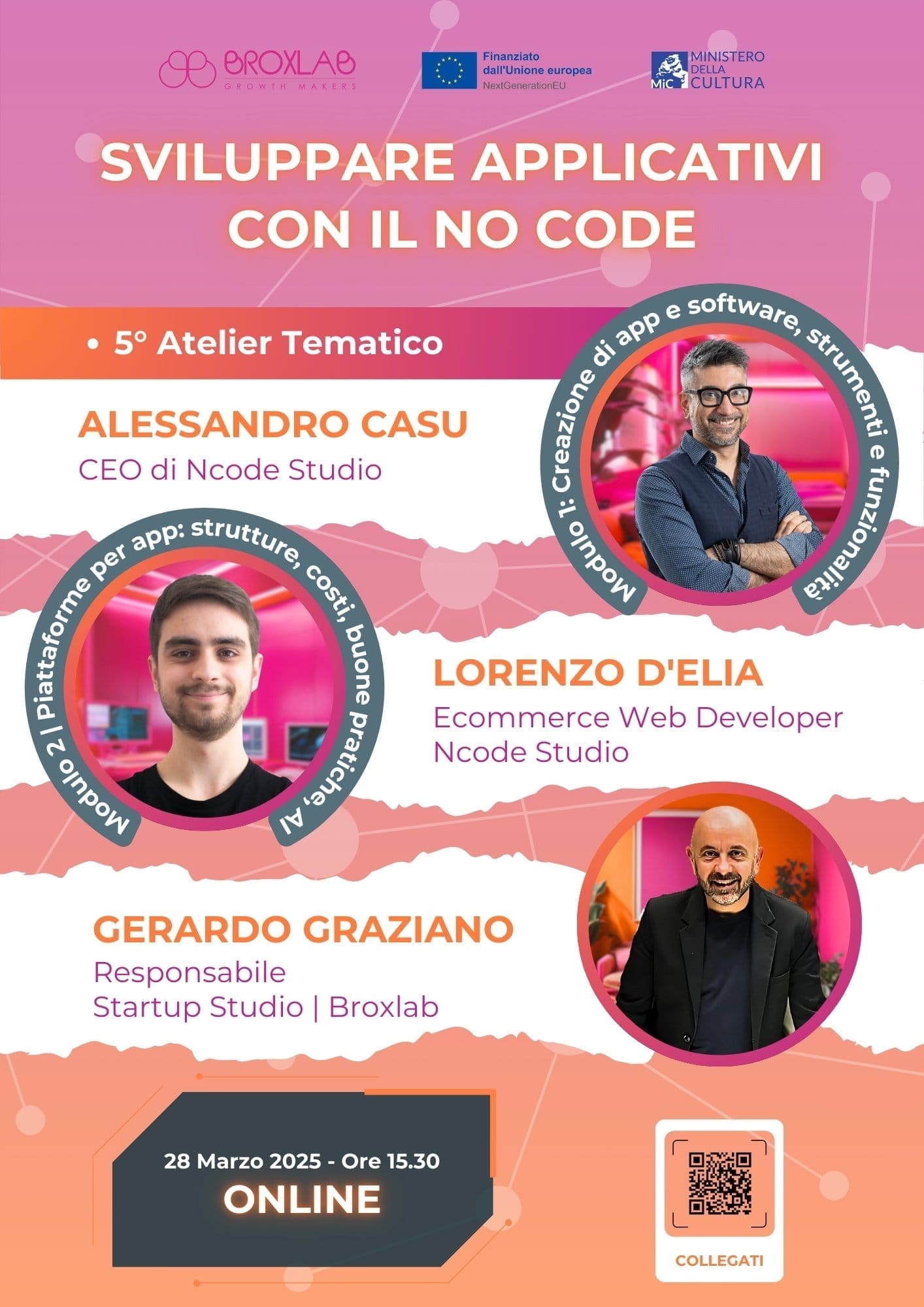 5° Atelier Tematico NoCode Academy